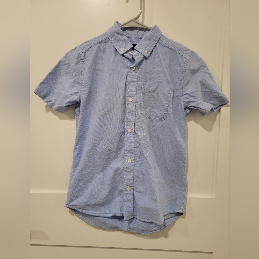 Children's Place Blue Casual Button Down Shirt